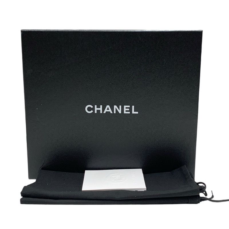 Chanel Boots Short Boots Shoes Leather Fabric Ivory Black Coco Mark Pearl