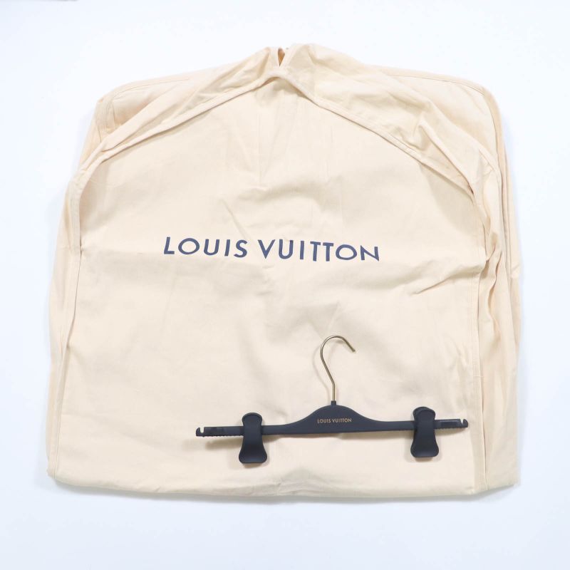 Louis Vuitton 25SS A-line Knit Long Skirt Black S With Hanger Garment Made In