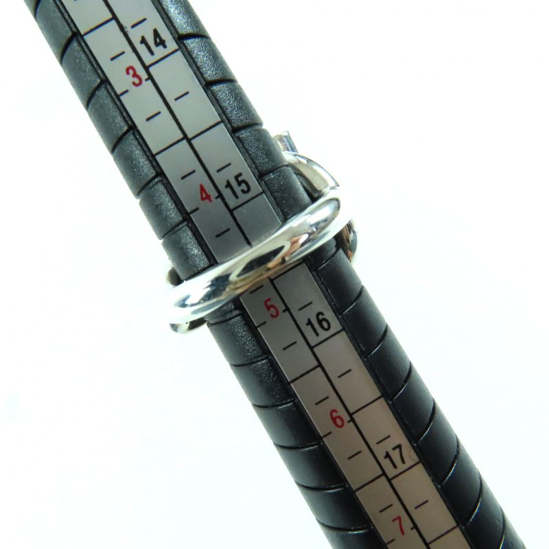 Hermes 2023 Croisette Ring Ag925 Accessory Ring Silver 49 Size Equivalent To