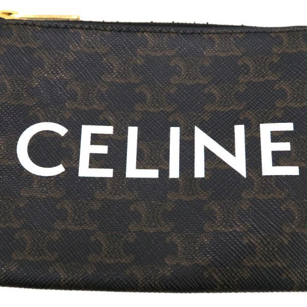 Celine Coin Purse / Celine Printed Triomphe Canvas 10c662ca238no [A Rank