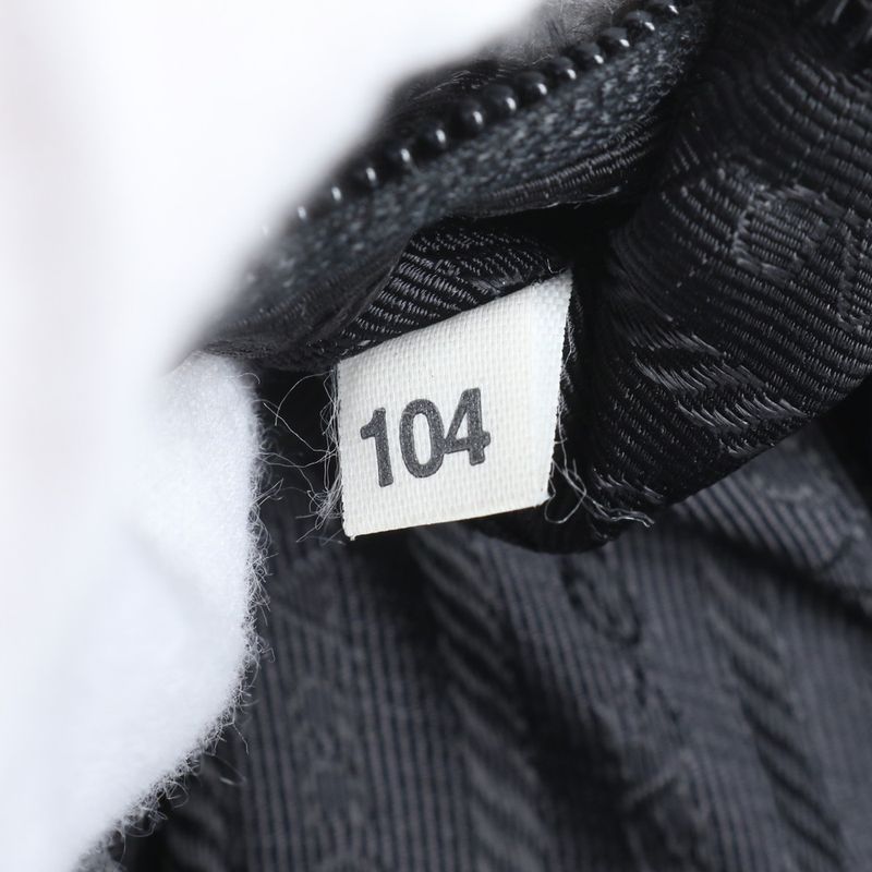 Prada Tessuto Nylon Triangle Logo Leather Backpack Sac Backpack Women ECE