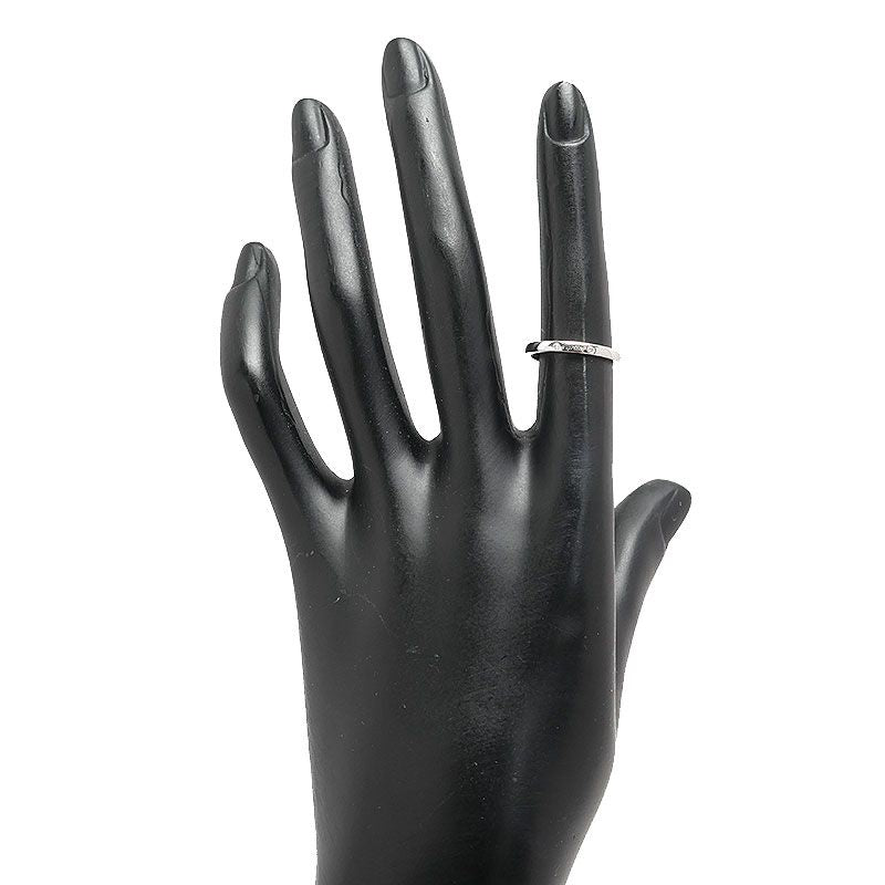 Cartier Ballerina Ring Size Approx 8.5 Pt950 3 Diamonds