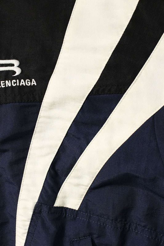 Balenciaga 22SS 681438 Tko48 Sporty Logo Track Jacket Blouson Men M