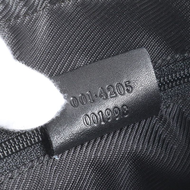 Gucci GG Canvas Leather Shoulder Bag Shoulder One Shoulder Black Genuine