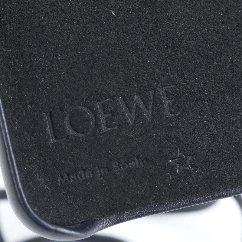 Loewe Bumper Elephant Iphone 11 Case Cabas Leather Cell Phone Shoulder Strap