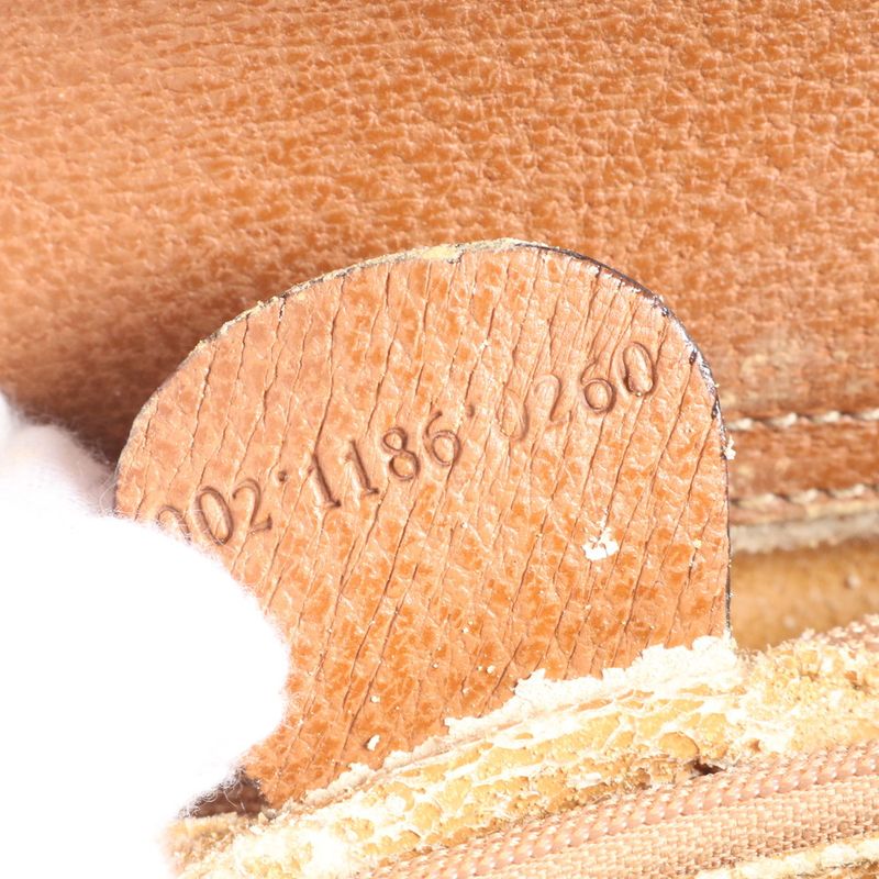 Vintage Gucci Bamboo Leather Tote Bag Hand Brown Gold Hardware 002 1186 A4