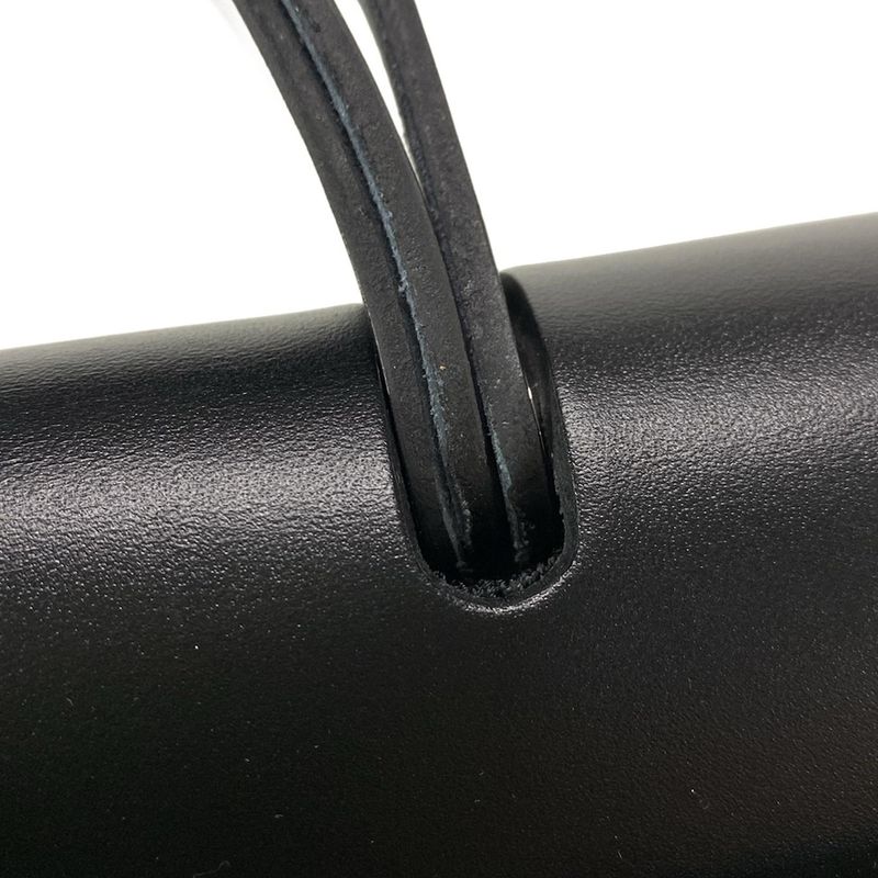 Hermes Handbag Herbag Zip PM Mint X Blue Indigo Black Lacquer/silver Hardware