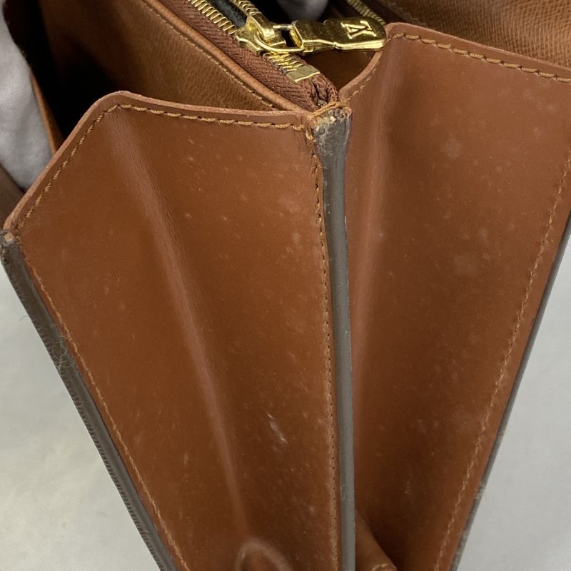 Louis Vuitton Handbag Monogram Concorde M51190 Brown Ladies