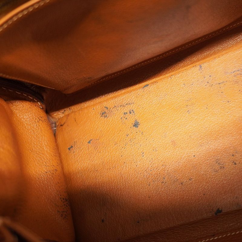 Hermes Handbag Kelly 32 Courchevel Gold Hardware □A Engraved 2way Bag Ladies