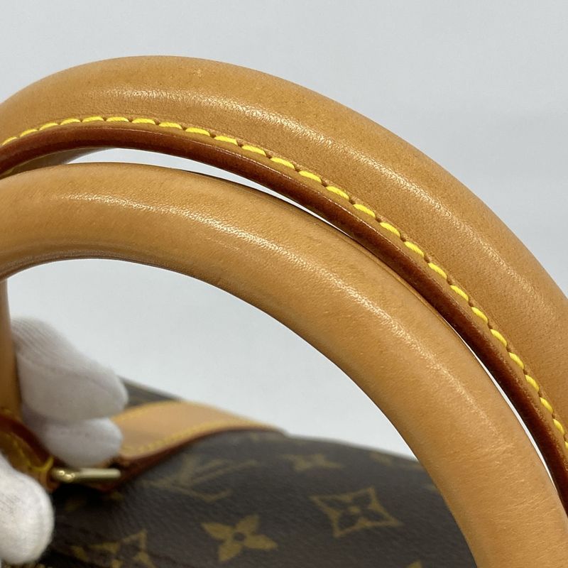 Louis Vuitton Boston Bag Monogram Keepall Bandoliere 50 M41416 Brown Men Women