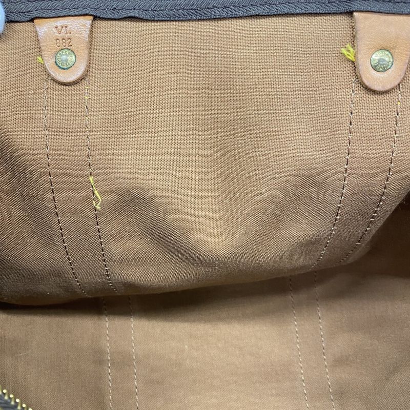 Louis Vuitton Boston Bag Monogram Keepall 50 M41426 Brown Men Women Unisex