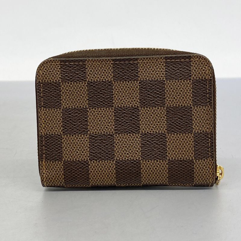 Louis Vuitton Coin Case Damier Vivienne Zippy Coin Purse N63552 Ebène/multicolor