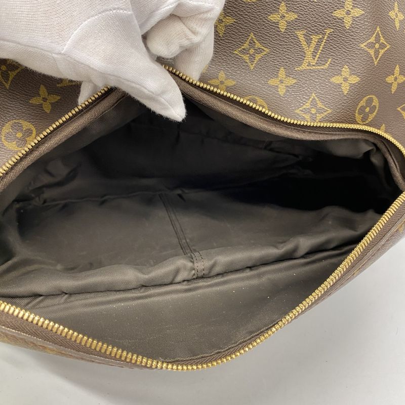 Louis Vuitton Boston Bag Monogram Evasion M41443 Brown Men Women Unisex