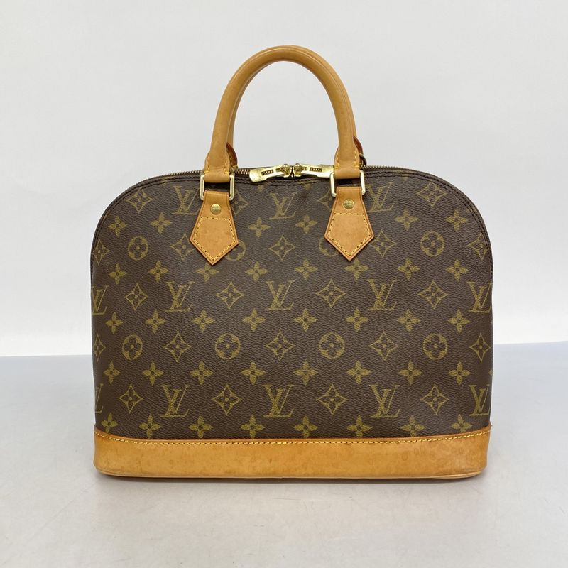 Louis Vuitton Handbag Monogram Alma M51130 Brown Ladies
