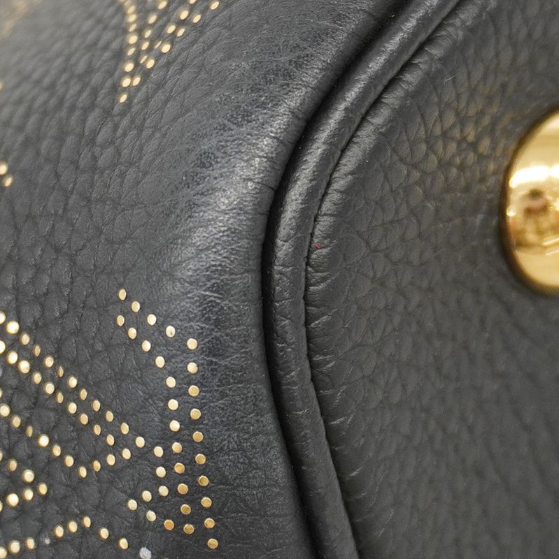 Louis Vuitton Handbag Mahina Blossom PM M23393 Noir Black 2way Bag Ladies