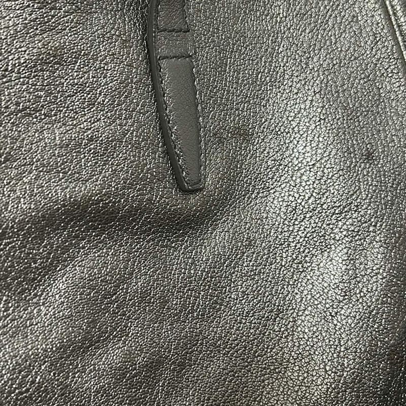 Yvessaint Laurent Rivegauche (ysl) Tote Bag Y-mail 188651 Silver Leather