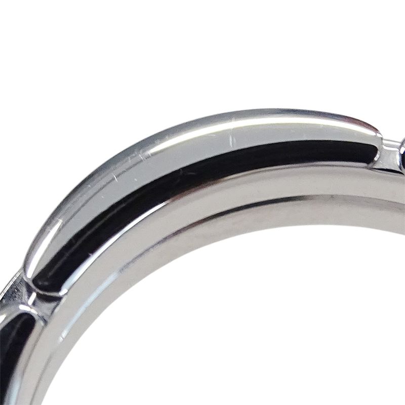 Cartier Ring Women's Brand Ring 750wg Half Diamond Semi-pave Maillon Panther