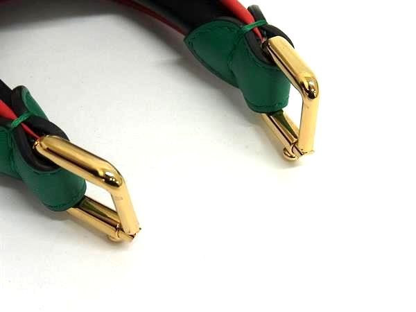 Fendi Leather Handle For Peekaboo Ladies Greenish And Red Fp6413