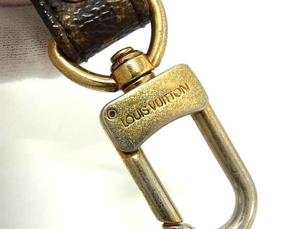 Louis Vuitton Monogram Bag Shoulder Strap Shoulder Belt Crossbody Brown Fu4135