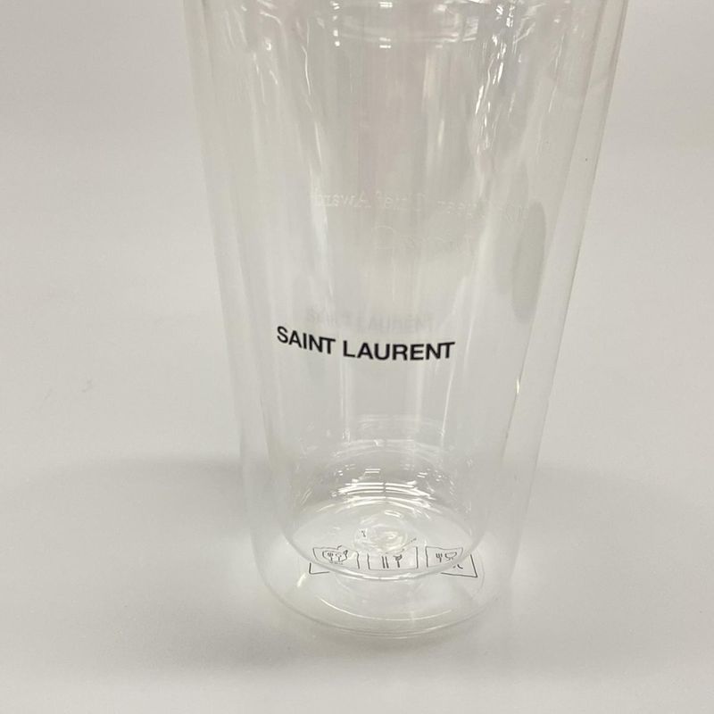 Saint Laurent Paris Like Tableware - Clear And Black Coffee Mug