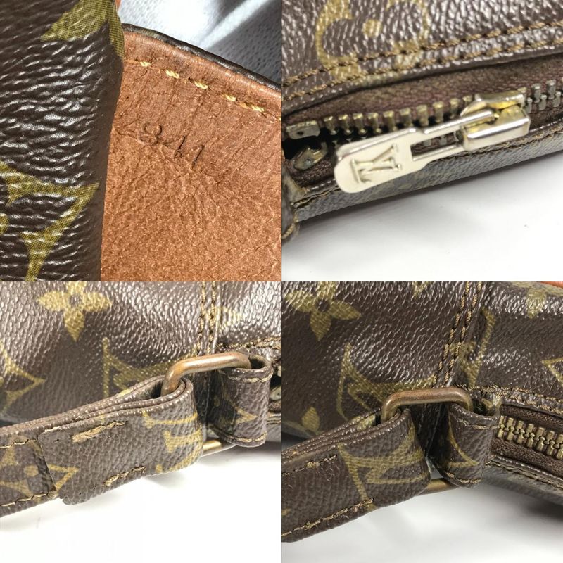 Louis Vuitton Shoulder Bag Malso M40264 Monogram Canvas Brown