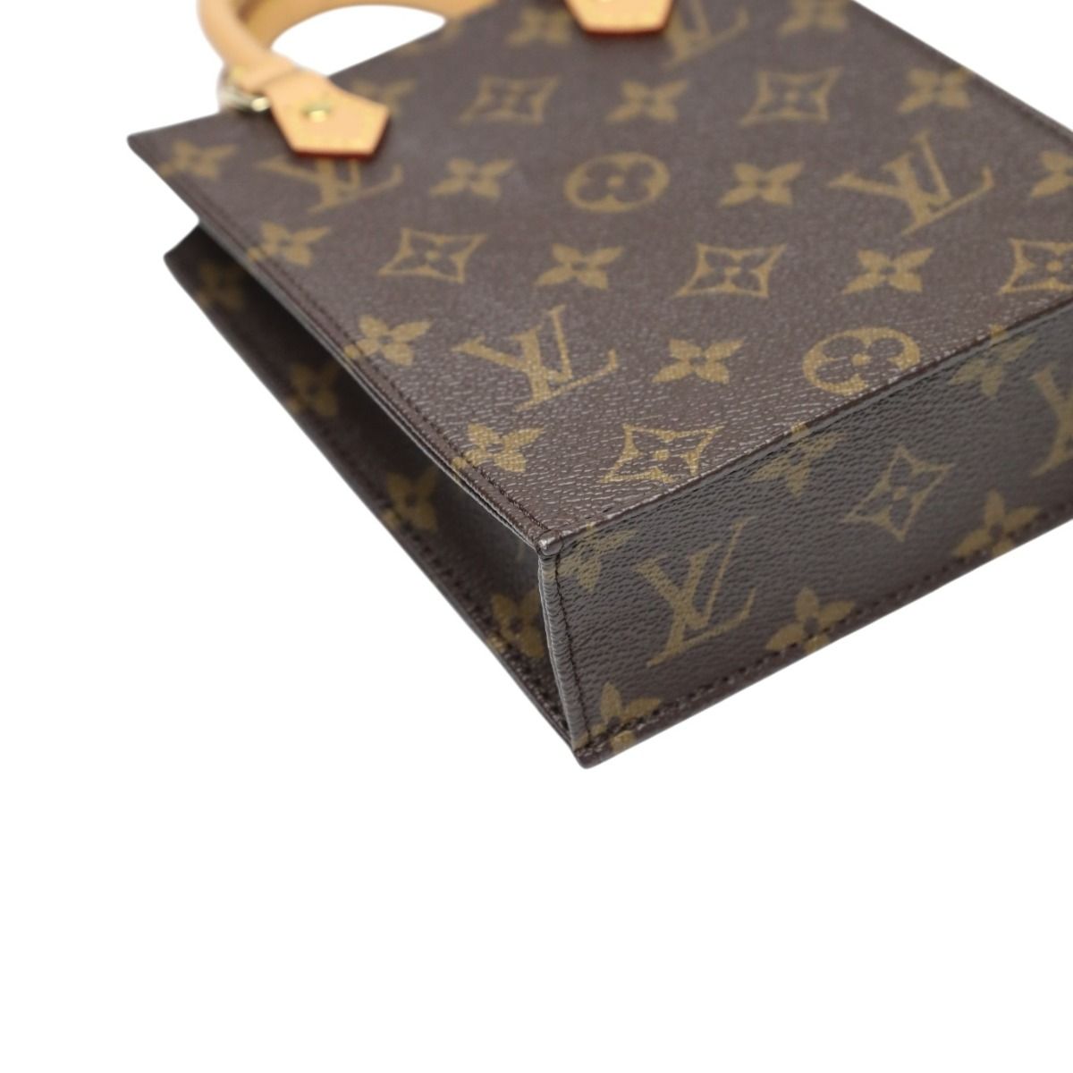 Louis Vuitton Monogram Shoulder Bag Petite Sac Plat
