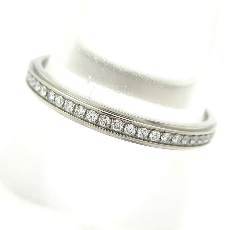 Cartier Ring 52 Like This D'amour Wedding Ring Pt950 X Diamonds Full Diamonds