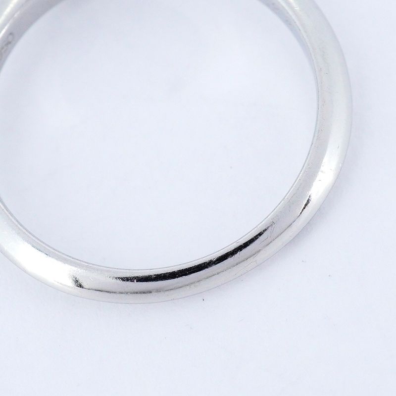 Tiffany & Co Ring Solitaire 1PD Pt950 Platinum Diamond 028ct 105 Ladies