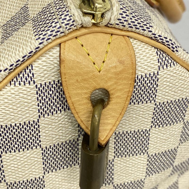 Louis Vuitton Handbag Damier Azure Speedy 25 N41534 White Women's