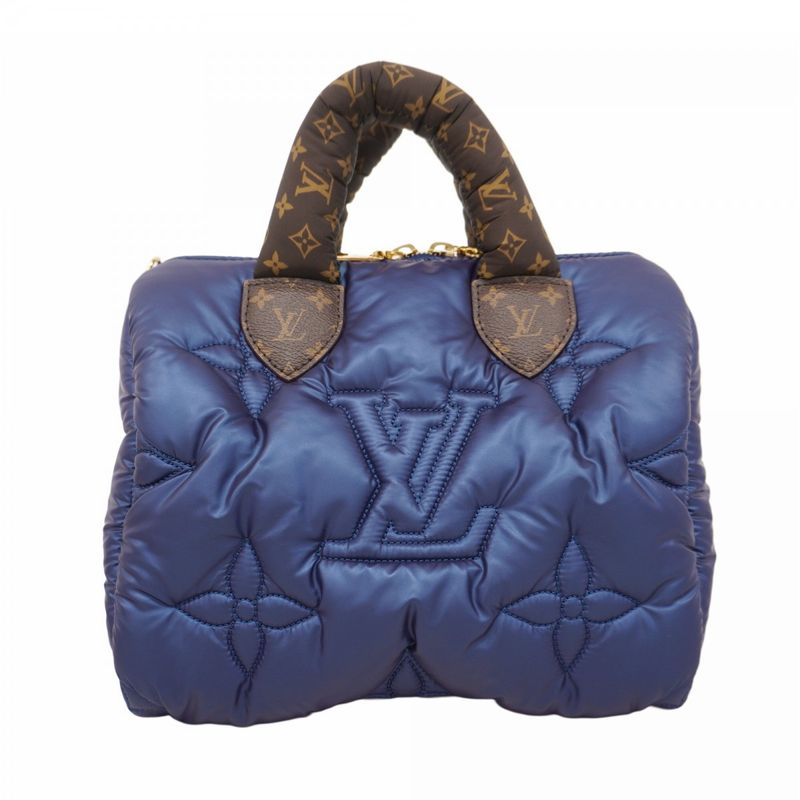 Louis Vuitton Handbag LV Pillow Speedy Bandoliere 25 M21061 Navy Brown 2way Bag