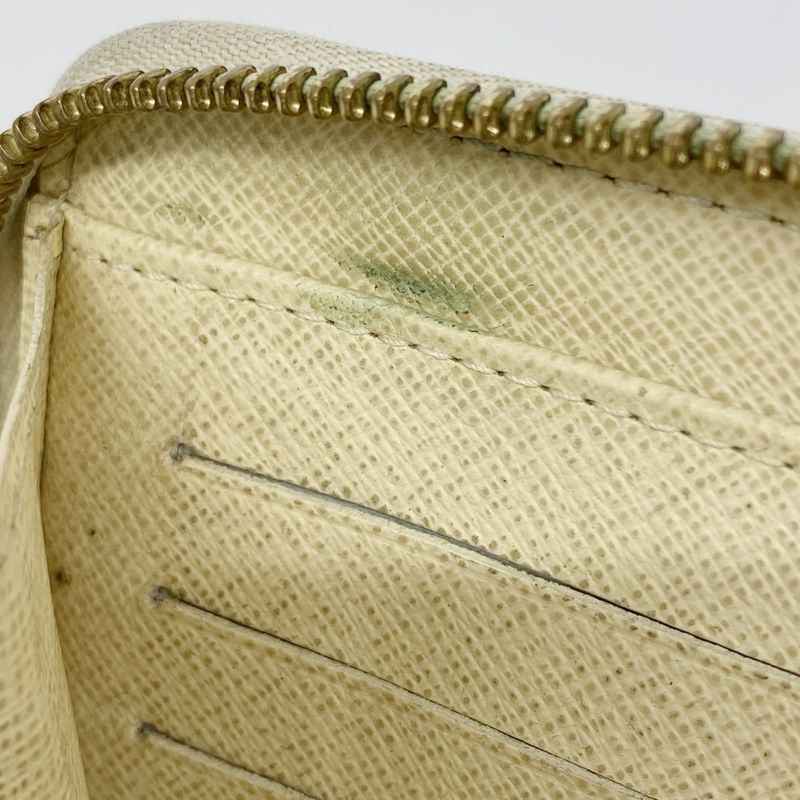 Louis Vuitton Damier Azure Zippy Organizer N60012 White Women's