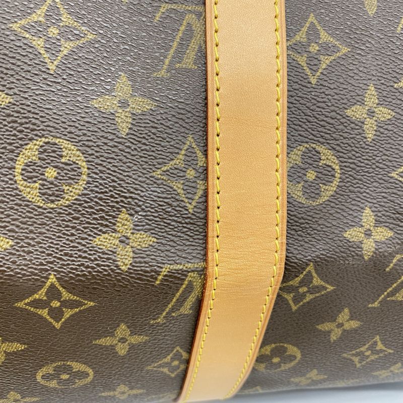 Louis Vuitton Boston Bag Monogram Keepall 45 M41428 Brown Men Women Unisex