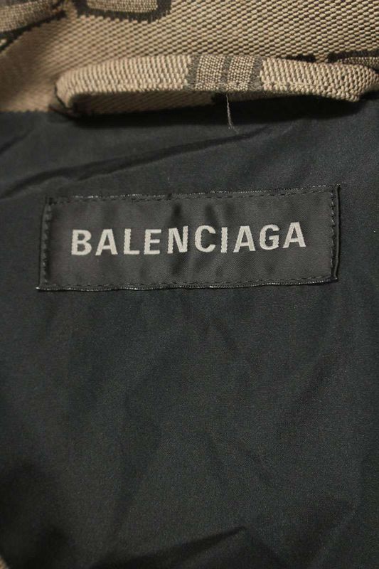 Balenciaga 22AW 681885 Tml33 Logo Puffer Down Jacket Men's 48