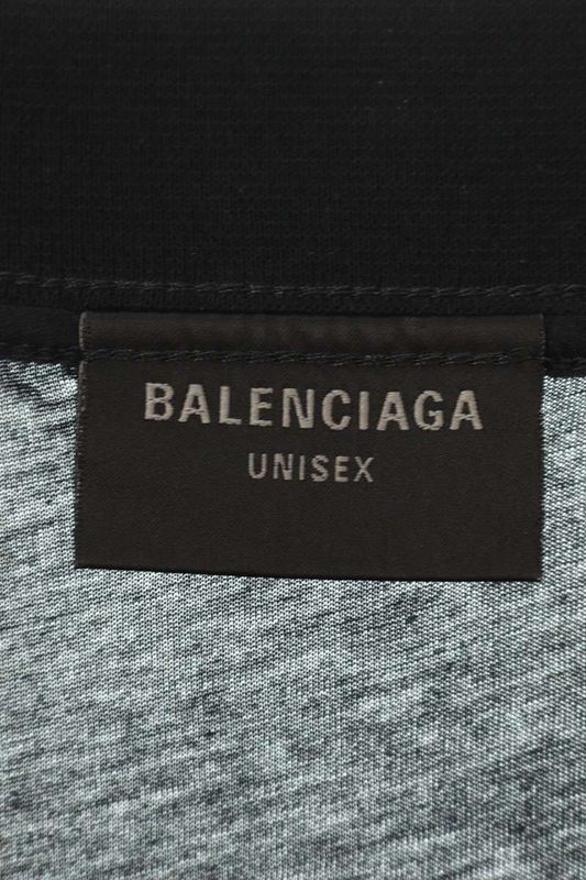 Balenciaga 787356 Tqvj4 Front Logo Print T-shirt Men's L