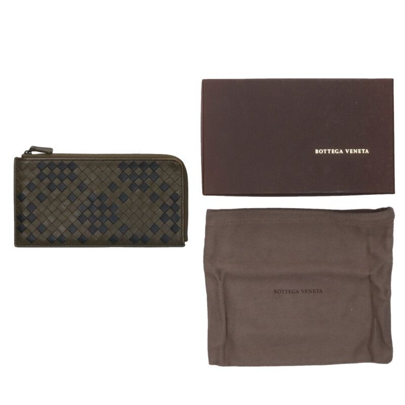 Bottega Veneta Intrecciato Leather Long Wallet For Men
