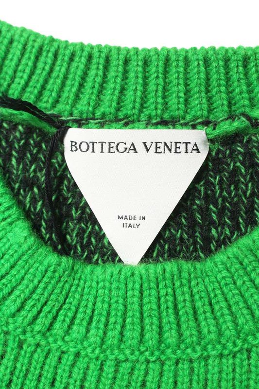 Bottega Veneta 668703 V1f50 Double Faced Crewneck Wool Knit Men's S