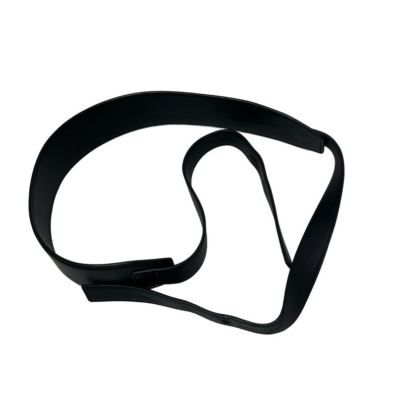 Bottega Veneta Handbag - Black Shape Stamped Leather