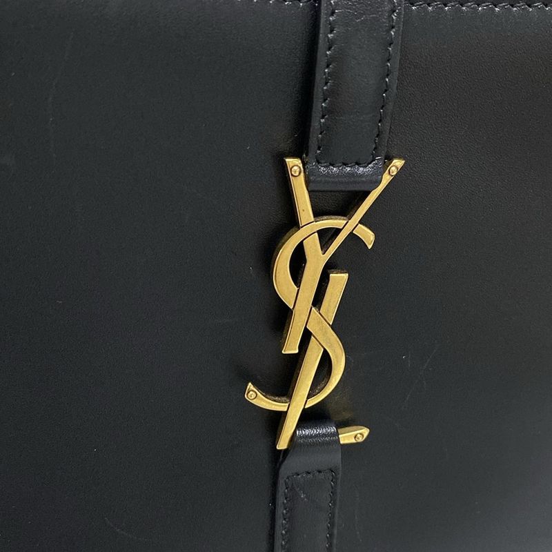 Saint Laurent Paris Handbag Le Saint Cassette 657220 Black Leather