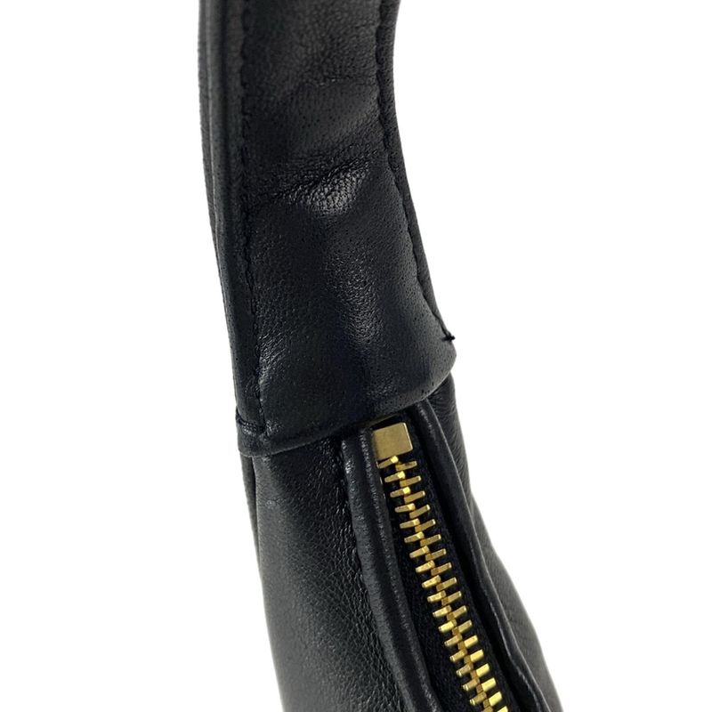 Saint Laurent Paris Handbag Calypso Mini Hobo 791484 Black Leather