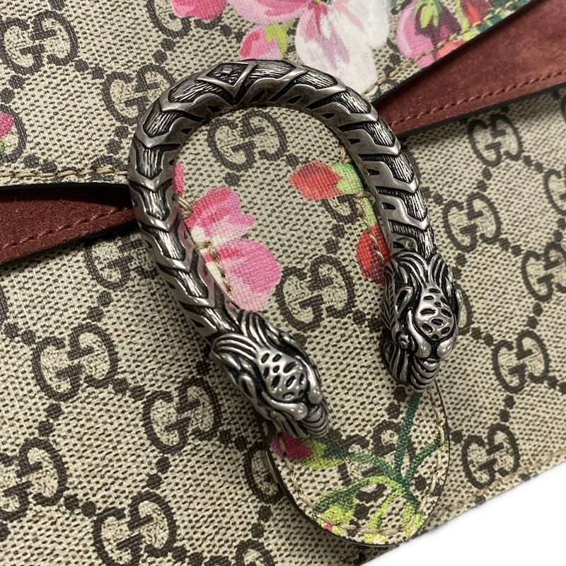 Gucci Shoulder Bag Dionysus/gg Blooms 421970 Beige X Ebony X Multi Chain