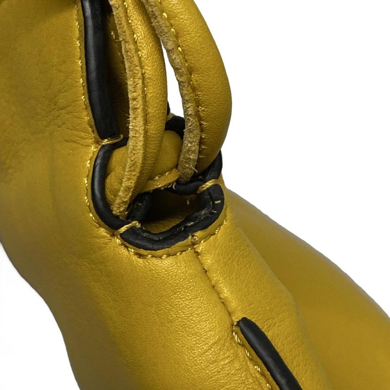 Loewe Clutch Bag Flamenco Clutch Nano Yellow Mini Bag
