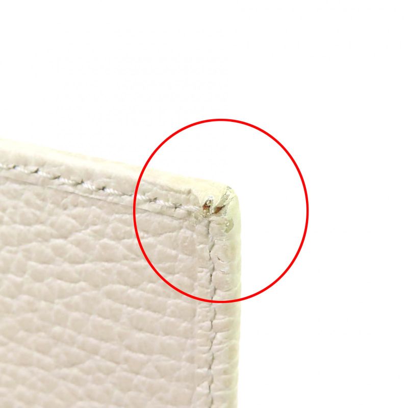 Gucci 456118 Double G 6-stack Key Hook Leather Key Case Light Beige Gold