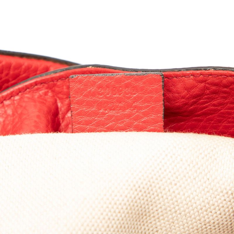 Gucci Soho Chain Shoulder Bag 308982 Red Leather Women's Gucci