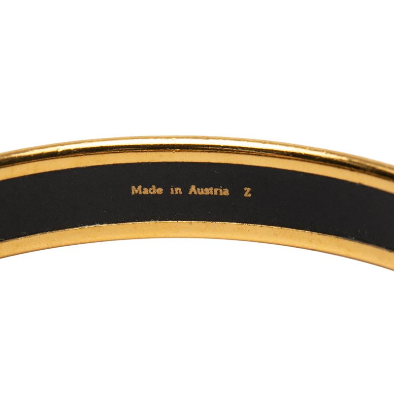 Hermes Emile PM Mermaid Motif Gold Red Multicolor Plated Ladies Hermes