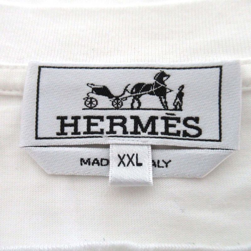 Good 23ss Hermes Chevaux En Symetrie Chevaux En Symetrie Short Sleeve T-Shirt
