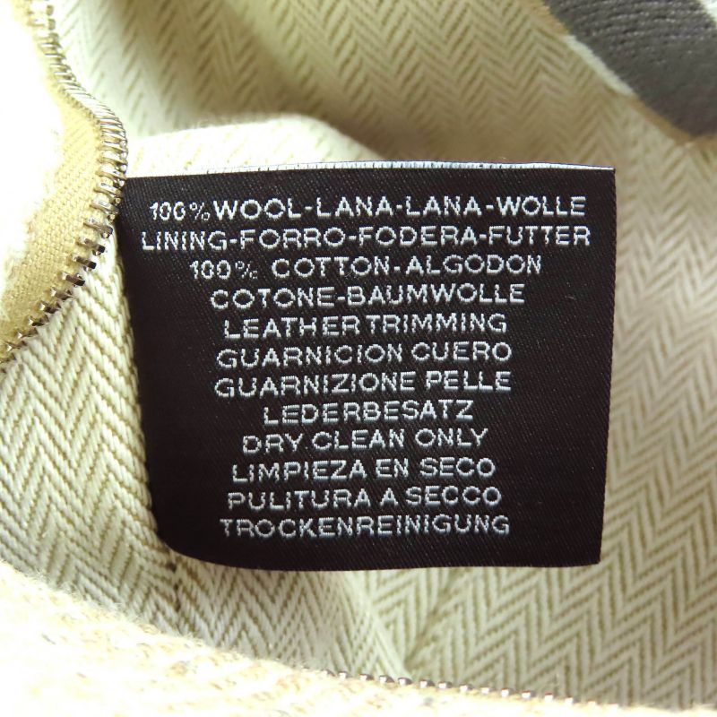 Hermes Brid a Black PM Au Carre 100% Wool Sègre Silver Hardware Serie Button