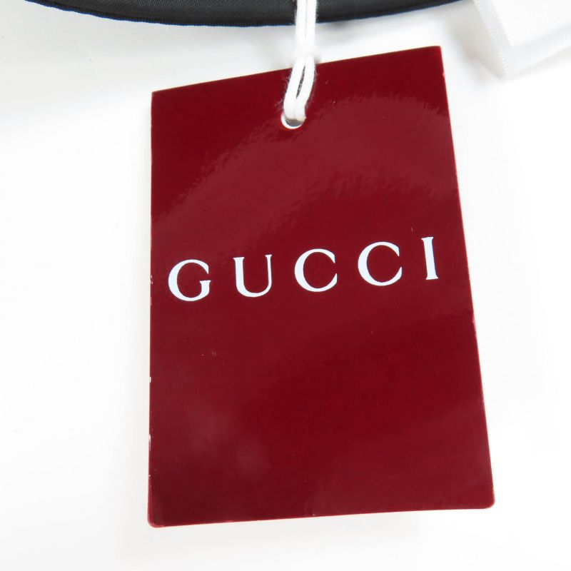 Gucci 25SS 813534 Logo Bucket Hat Black L Storage With Bag Made In Italy