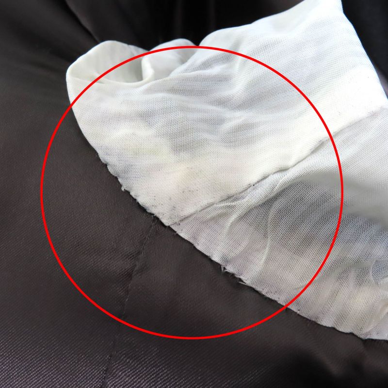 Celine 28c302914 100% Wool Phoebe Philo Sleeve Lamb Leather Switched Crombie