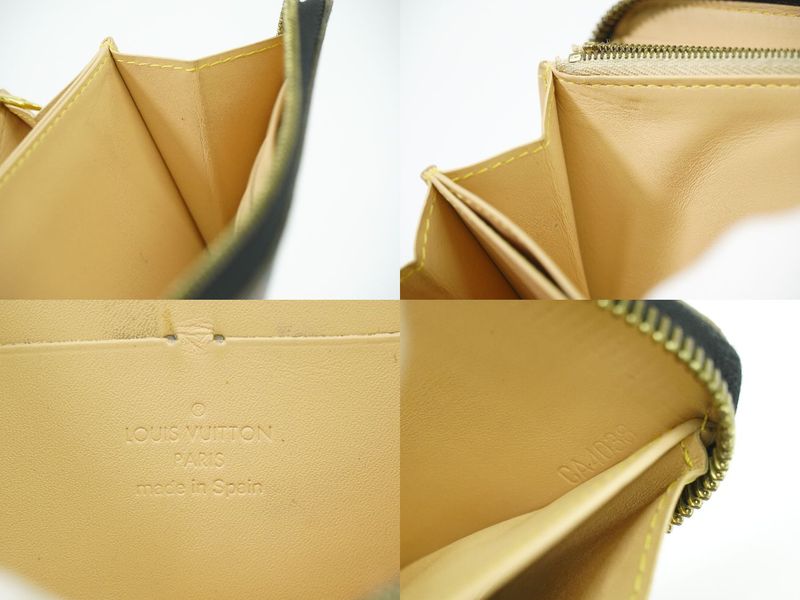 Authentic Louis Vuitton LV Zippy Wallet Monogram Multicolor Long Wallet Noir