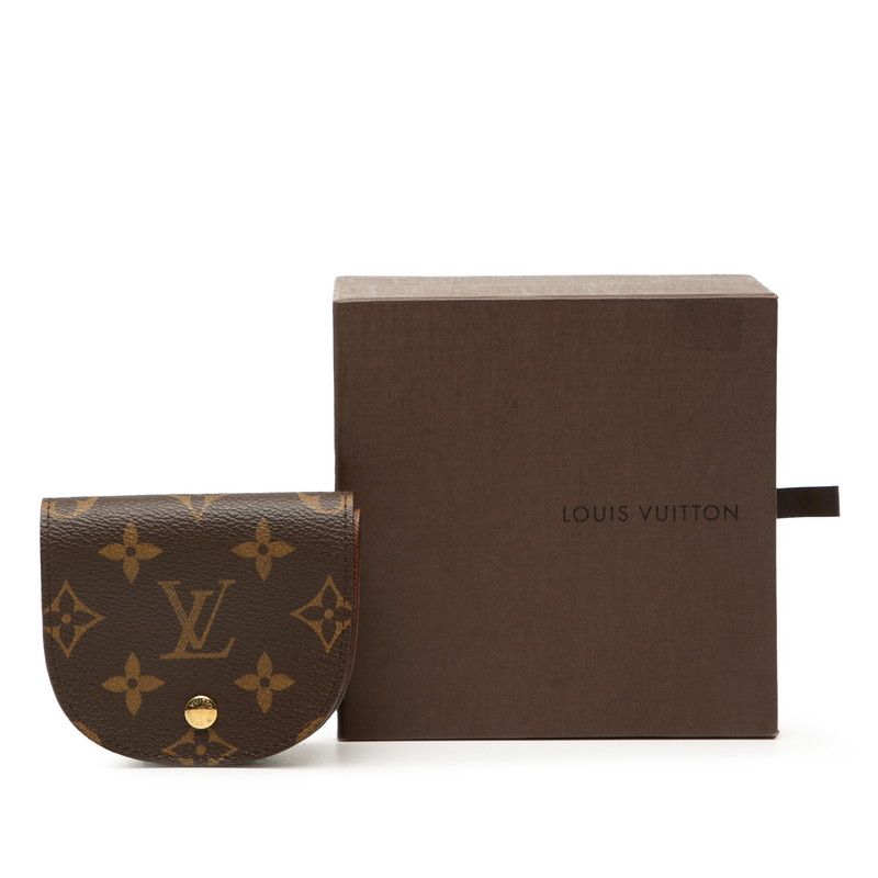 Louis Vuitton Monogram Porte M61970 Brown PVC Leather Women's Louis Vuitton